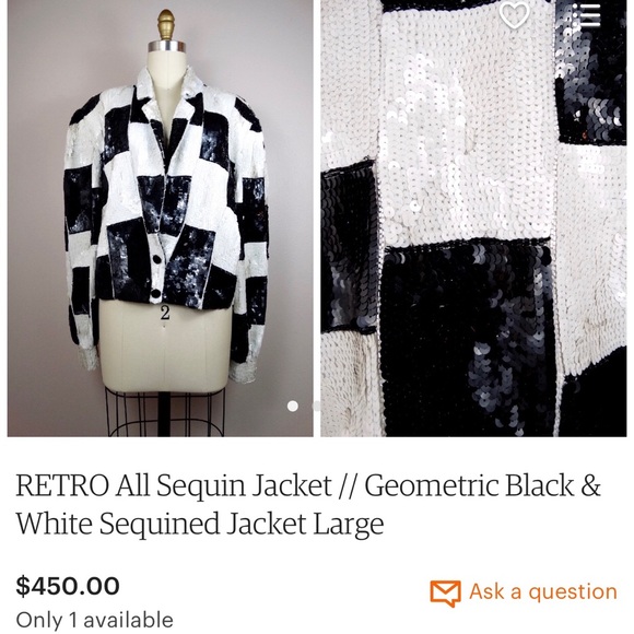 AMAZING Sequined Cropped Jacket - Picture 5 of 5